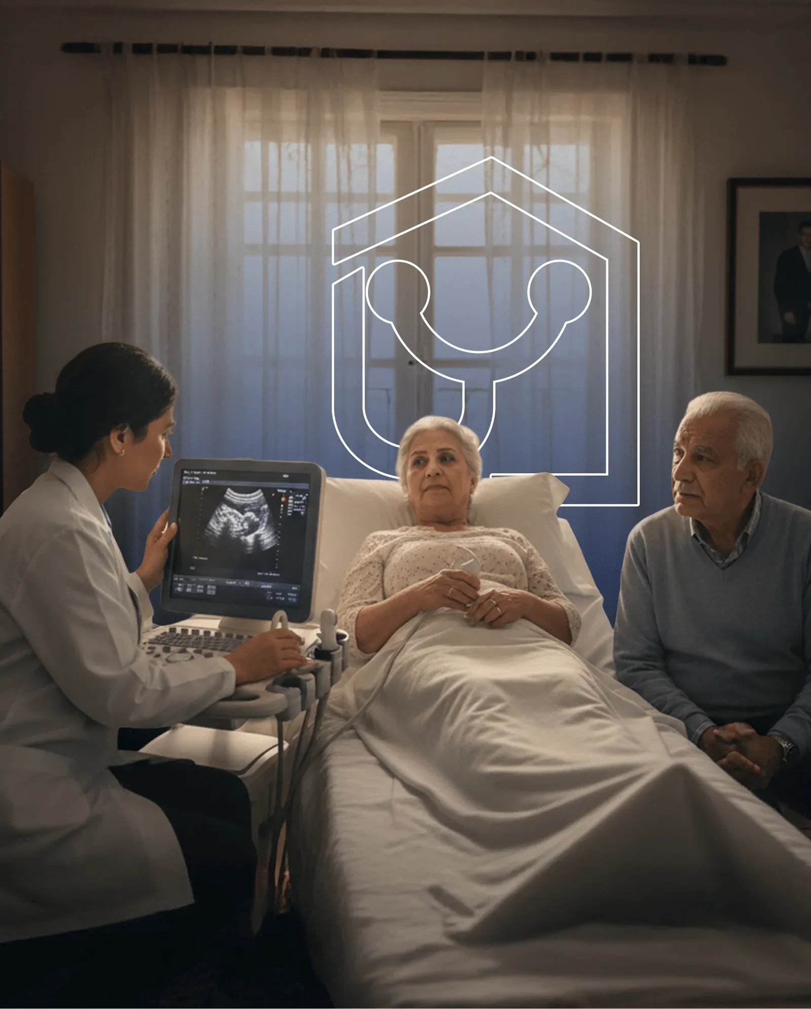 خدمة السونار والأشعة المنزلية (Ultrasound) - أحدث أجهزة الأشعة في منزلك من كلينيكا