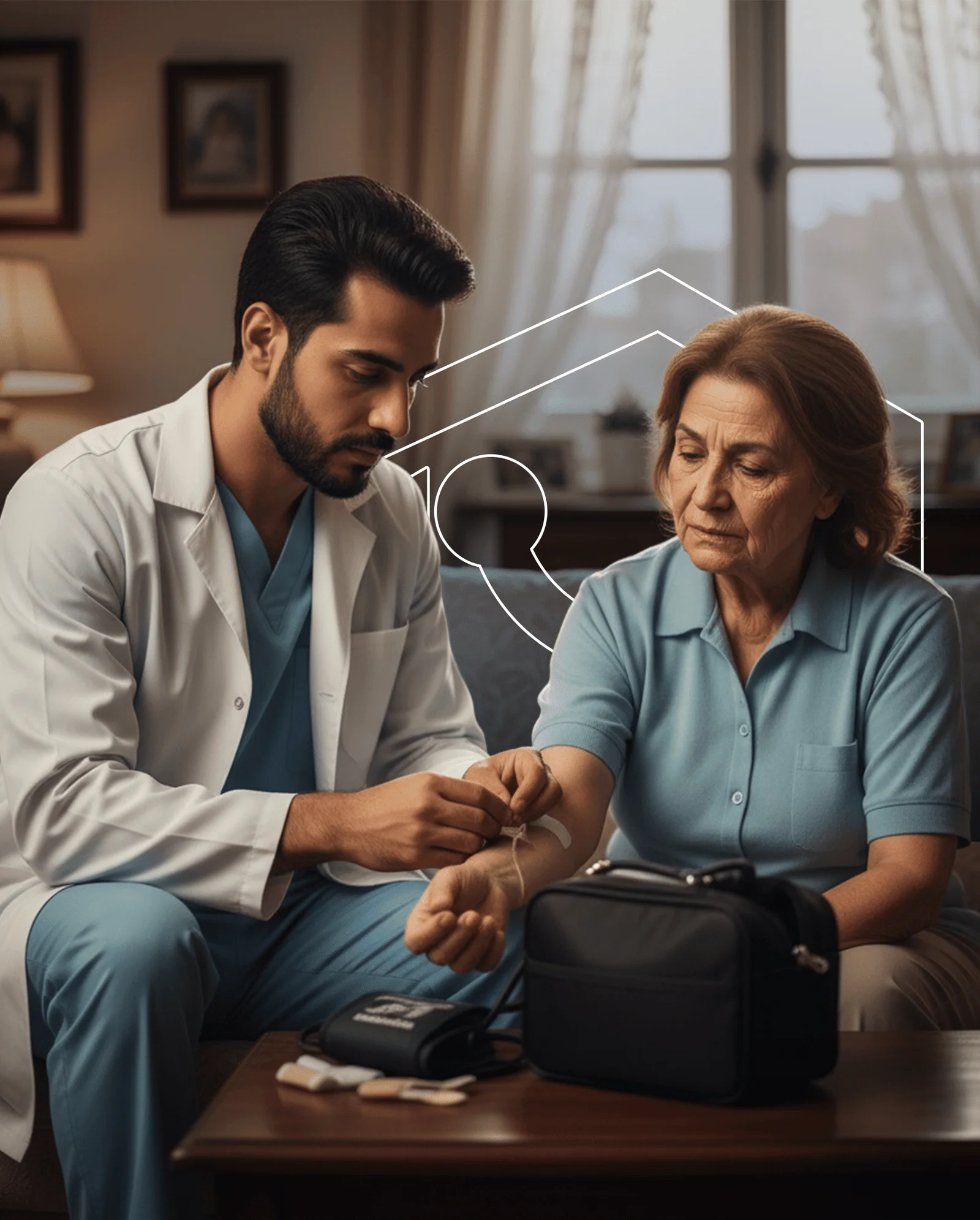 خدمة رعاية المسنين بالمنزل وتمريض كبار السن في مصر - كلينيكا.