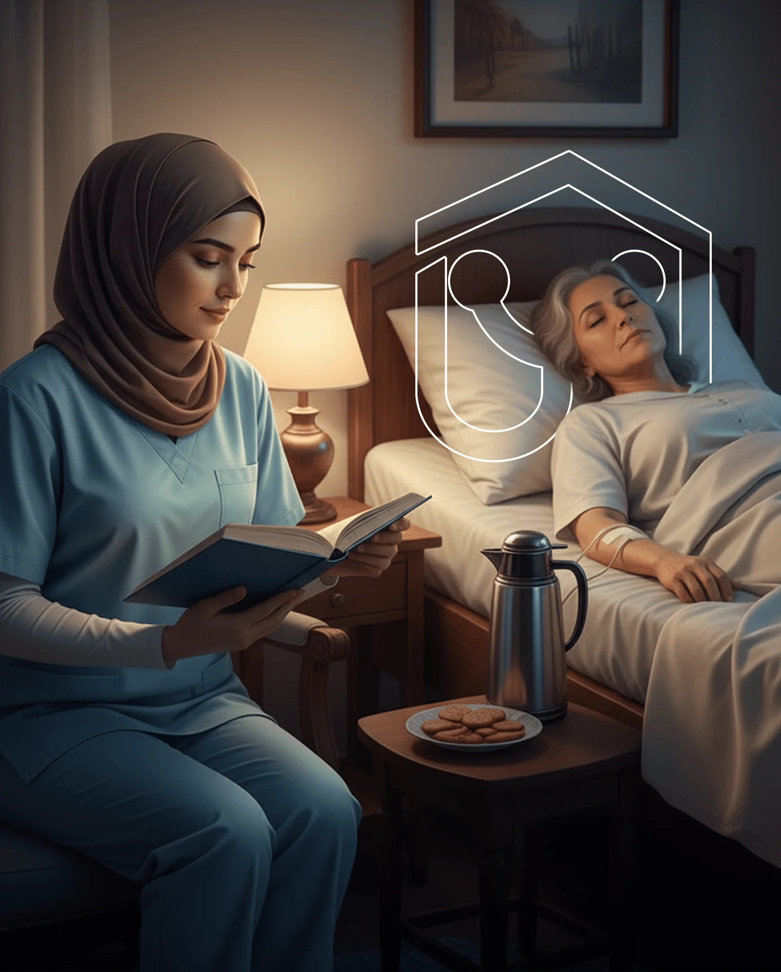 خدمات شفتات تمريض منزلي وإقامة كاملة للمرضى في مصر - كلينيكا.
